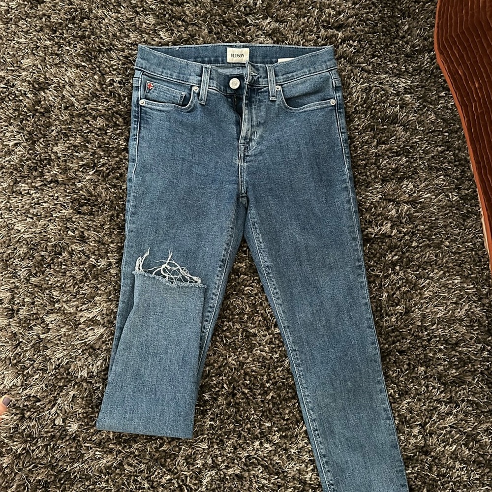 Hudson light blue jeans,  size 26